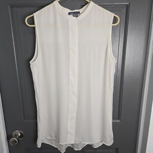 Vince silk sleeveless top